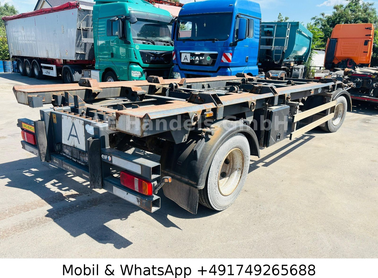 HKM K18 ZB 5,0 Combo Absetz-Abroll Drehschemel - Multiliftes/ Konténerszállító pótkocsi: 2 kép. HKM K18 ZB 5,0 Combo Absetz-Abroll Drehschemel - Multiliftes/ Konténerszállító pótkocsi: 2 kép.