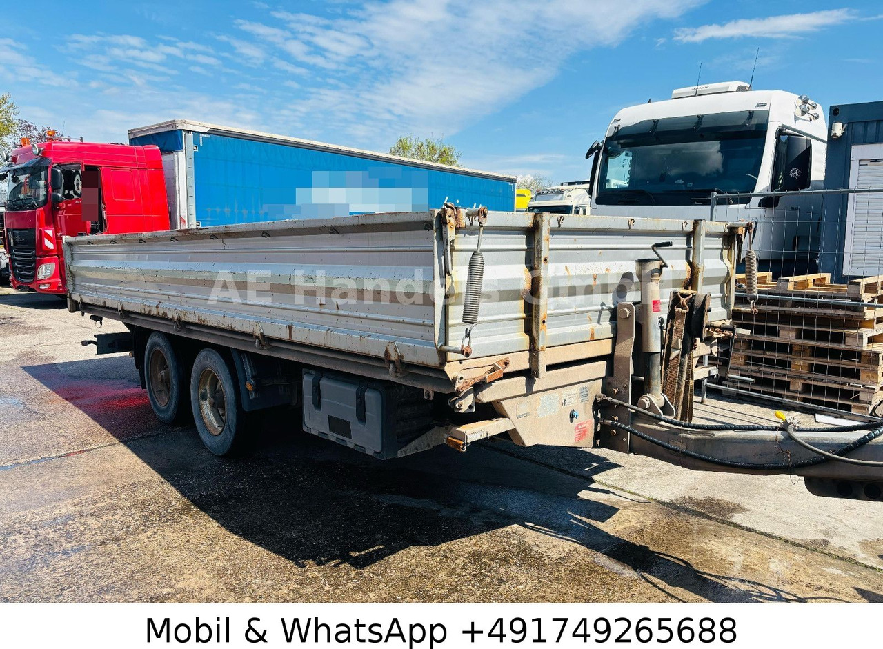 Pótkocsi billenőplatós Humbaur HTK 114522  DreiSeitenKipper Tandem *8m³: 12 kép.