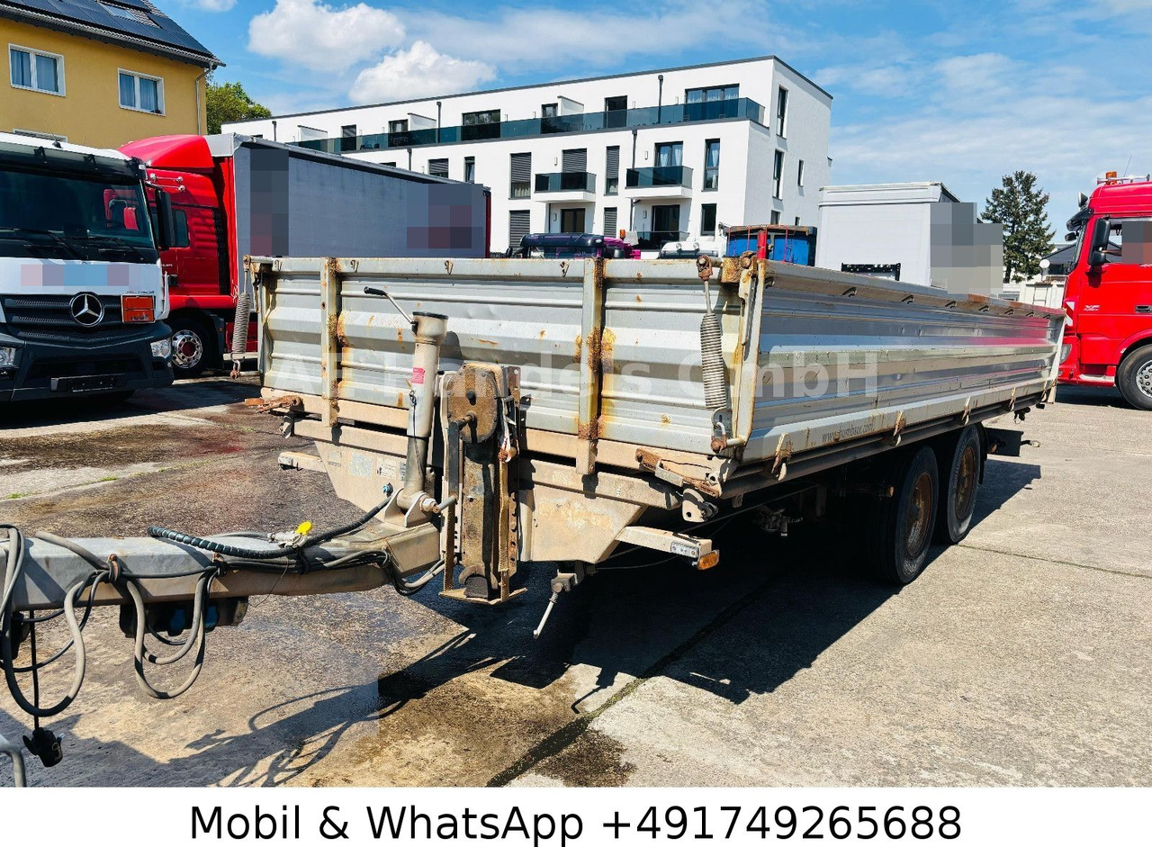 Pótkocsi billenőplatós Humbaur HTK 114522  DreiSeitenKipper Tandem *8m³: 13 kép.