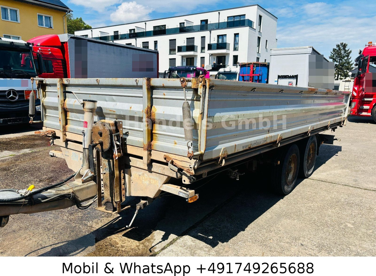 Humbaur HTK 114522  DreiSeitenKipper Tandem *8m³ lízing Humbaur HTK 114522  DreiSeitenKipper Tandem *8m³: 6 kép.