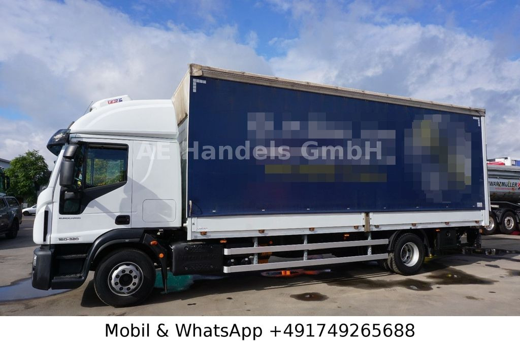 Iveco Eurocargo 160-320 High BL *Edscha/Tautliner/LBW - Ponyvás teherautó: 2 kép. Iveco Eurocargo 160-320 High BL *Edscha/Tautliner/LBW - Ponyvás teherautó: 2 kép.