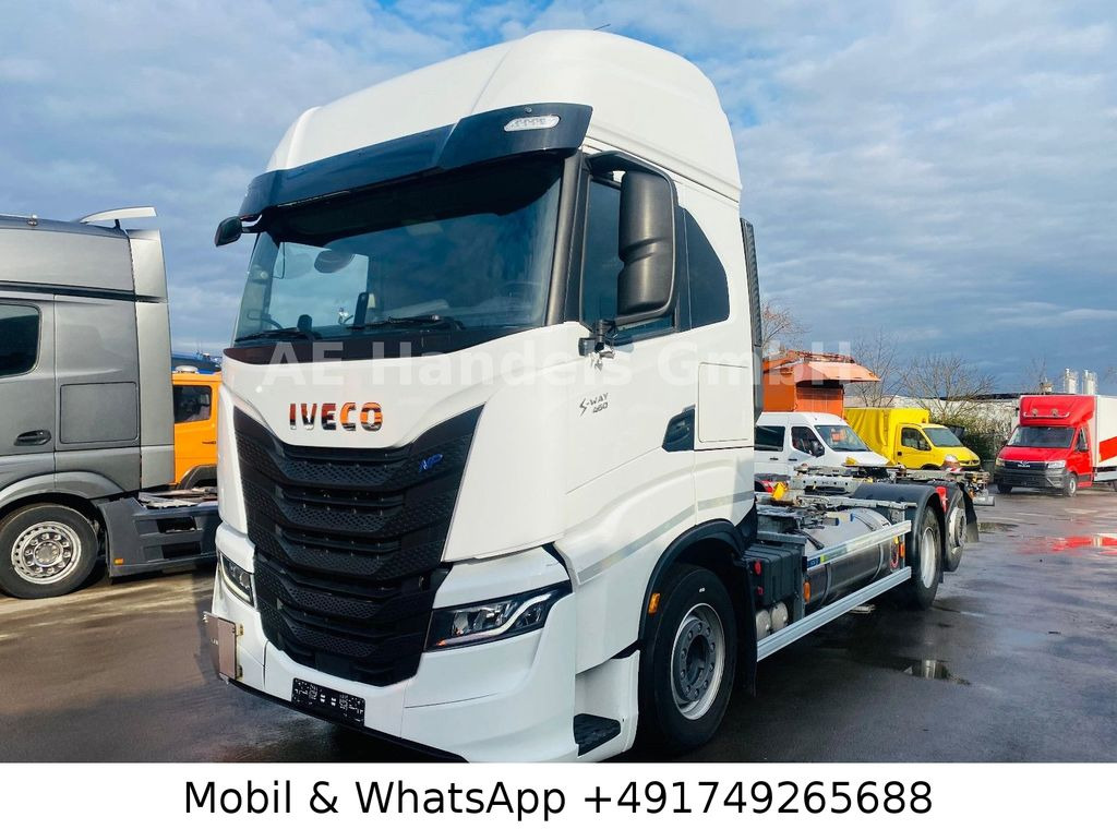 Iveco S-Way 460 LL BDF Multi LNG *Retarder/Lenk+Lift - Alvaz teherautó: 1 kép. Iveco S-Way 460 LL BDF Multi LNG *Retarder/Lenk+Lift - Alvaz teherautó: 1 kép.