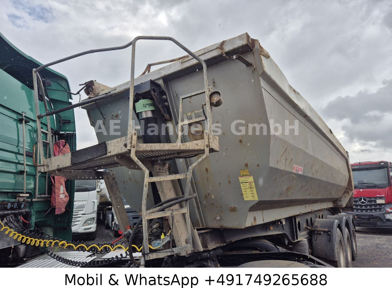 Kempf SKM 35 / 3 Stahl *24m³/1.Lift/Rollplane/Podest - Félpótkocsi billenőplatós: 1 kép. Kempf SKM 35 / 3 Stahl *24m³/1.Lift/Rollplane/Podest - Félpótkocsi billenőplatós: 1 kép.