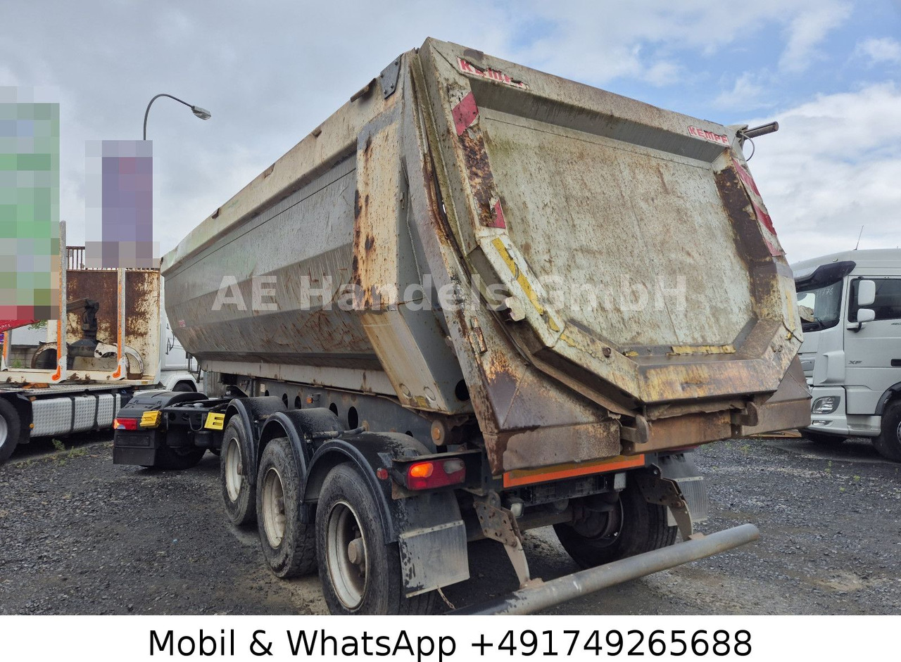 Kempf SKM 35 / 3 Stahl *24m³/1.Lift/Rollplane/Podest - Félpótkocsi billenőplatós: 3 kép. Kempf SKM 35 / 3 Stahl *24m³/1.Lift/Rollplane/Podest - Félpótkocsi billenőplatós: 3 kép.