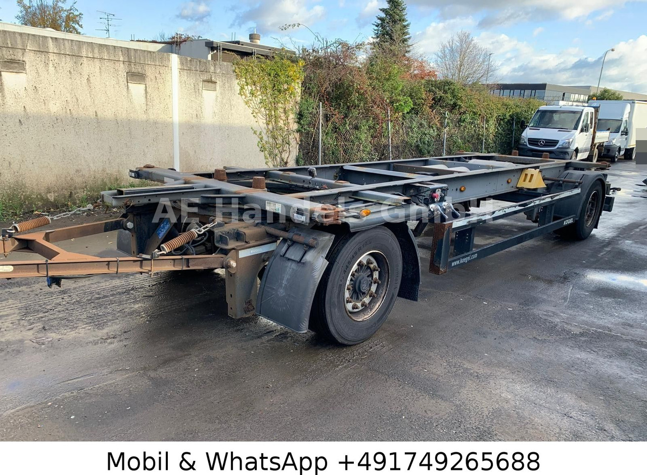 Kögel AW 18 BDF Drehschemel *Scheibenbremsen/Vollluft - Pótkocsi cserefelépítményes: 5 kép. Kögel AW 18 BDF Drehschemel *Scheibenbremsen/Vollluft - Pótkocsi cserefelépítményes: 5 kép.