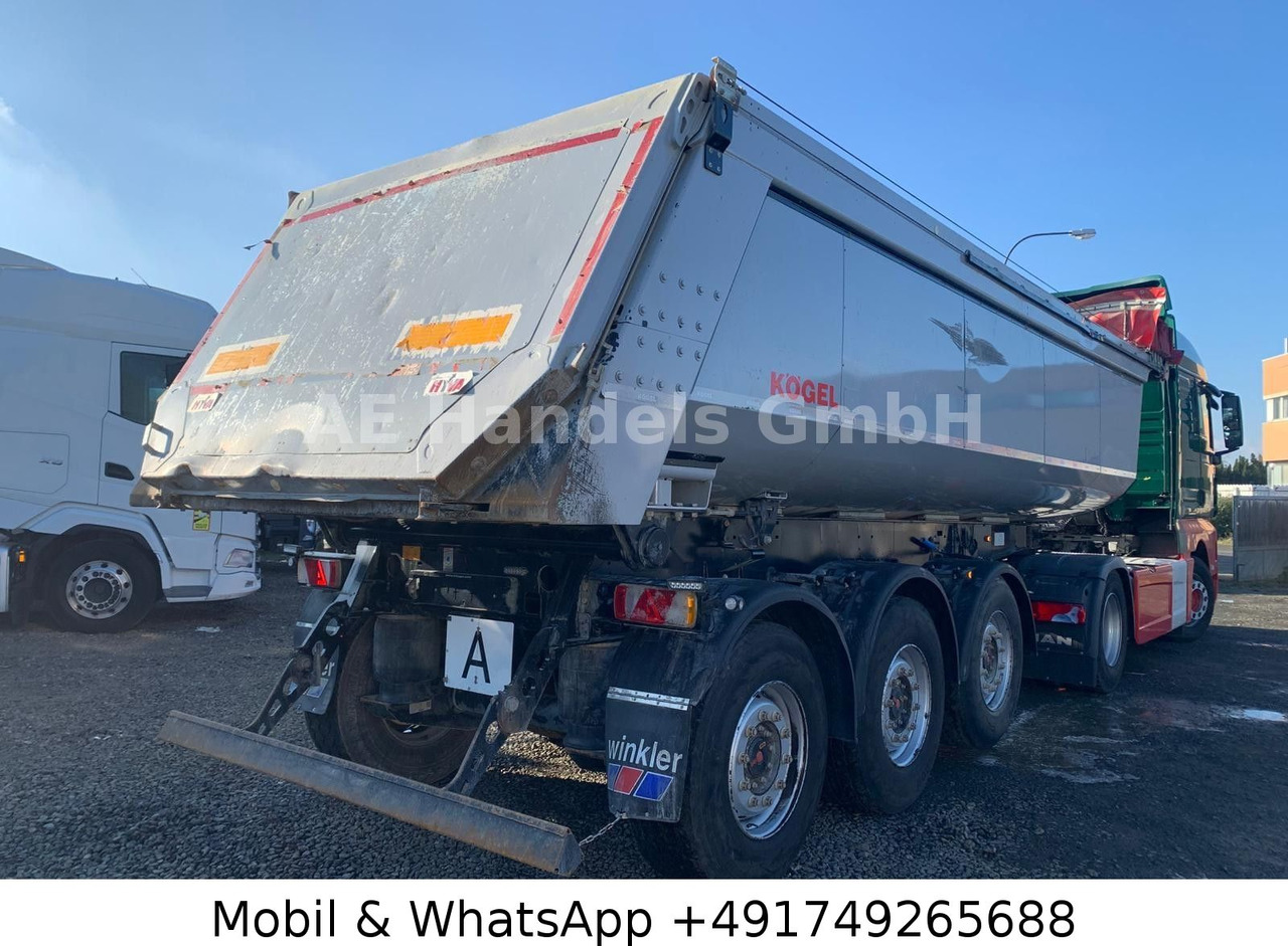 Kögel SKM24 Stahl *24m³/E-Verdeck/Smartboard/Liftachse - Félpótkocsi billenőplatós: 2 kép. Kögel SKM24 Stahl *24m³/E-Verdeck/Smartboard/Liftachse - Félpótkocsi billenőplatós: 2 kép.