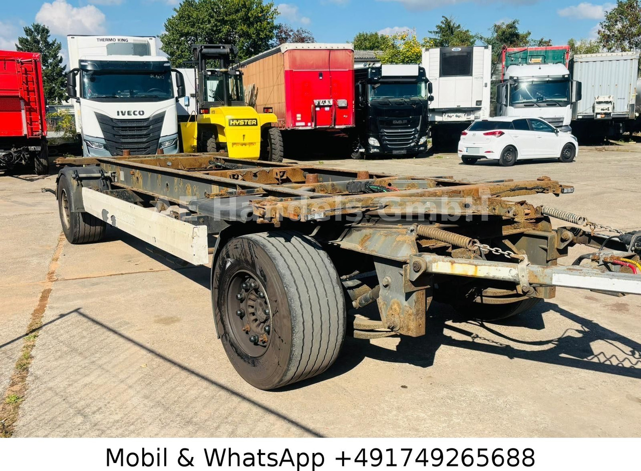 Krone AZW 18 BDF Drehschermel*Scheibenbremsen/VollLuft - Pótkocsi alváz: 1 kép. Krone AZW 18 BDF Drehschermel*Scheibenbremsen/VollLuft - Pótkocsi alváz: 1 kép.