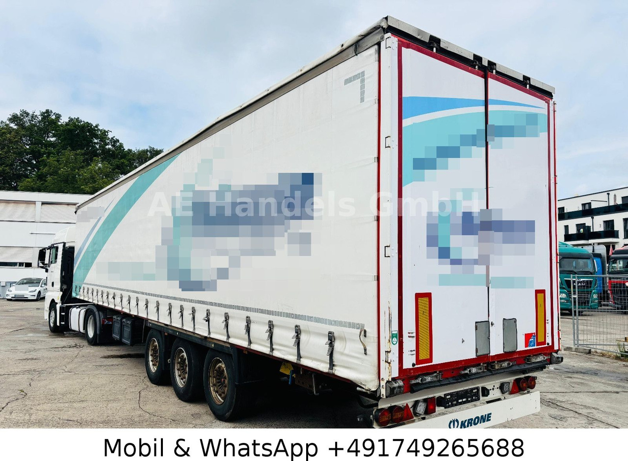 Krone SD *1.Liftachse/Tautliner/Edscha/CodeXL - Ponyvás félpótkocsi: 4 kép. Krone SD *1.Liftachse/Tautliner/Edscha/CodeXL - Ponyvás félpótkocsi: 4 kép.