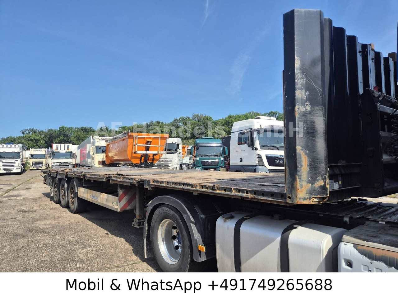 Krone SD Plateau *1.Lift/Verbreiterungs-Schilder-3m - Platós félpótkocsi: 1 kép. Krone SD Plateau *1.Lift/Verbreiterungs-Schilder-3m - Platós félpótkocsi: 1 kép.