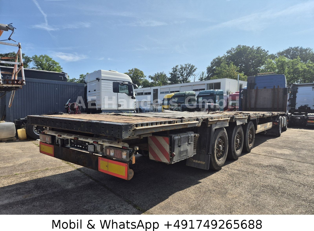 Krone SD Plateau *1.Lift/Verbreiterungs-Schilder-3m - Platós félpótkocsi: 3 kép. Krone SD Plateau *1.Lift/Verbreiterungs-Schilder-3m - Platós félpótkocsi: 3 kép.