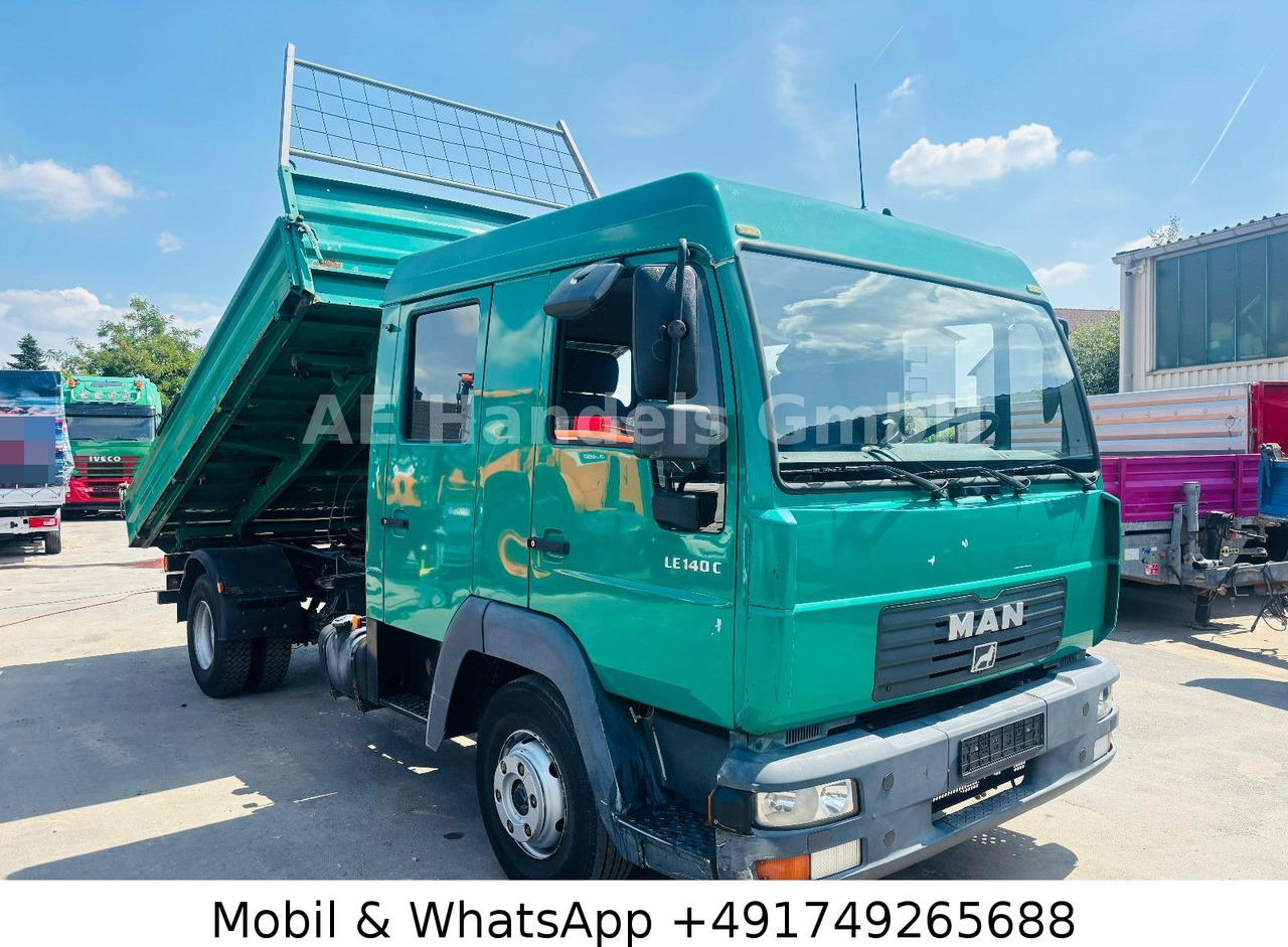 MAN LE140C Doka BB 3-Seiten *Manual/Analog/4m³/AHK - Billenőplatós kisteherautó, Duplakabinos kisteherautó: 1 kép. MAN LE140C Doka BB 3-Seiten *Manual/Analog/4m³/AHK - Billenőplatós kisteherautó, Duplakabinos kisteherautó: 1 kép.