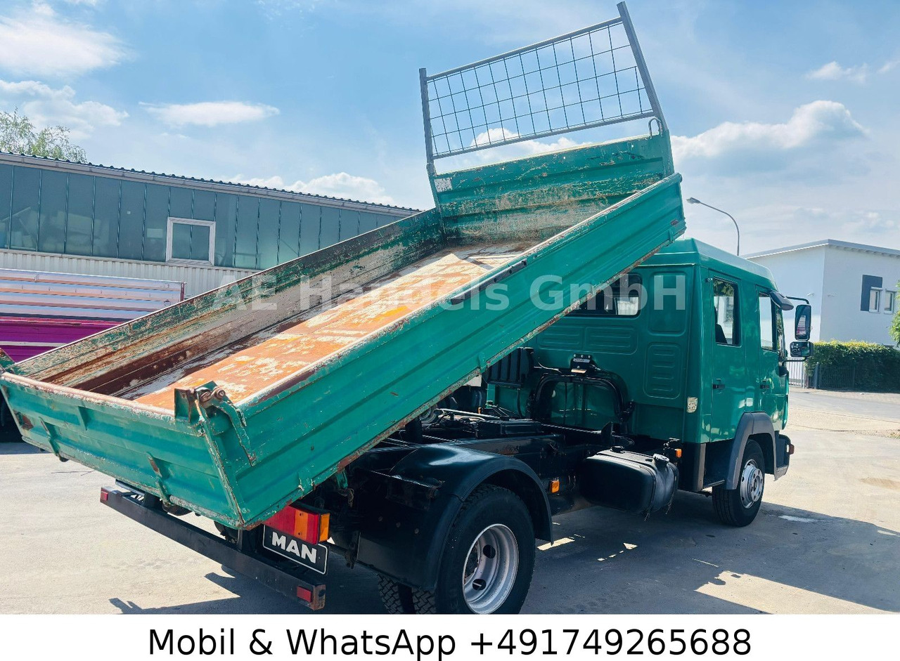 MAN LE140C Doka BB 3-Seiten *Manual/Analog/4m³/AHK - Billenőplatós kisteherautó, Duplakabinos kisteherautó: 3 kép. MAN LE140C Doka BB 3-Seiten *Manual/Analog/4m³/AHK - Billenőplatós kisteherautó, Duplakabinos kisteherautó: 3 kép.