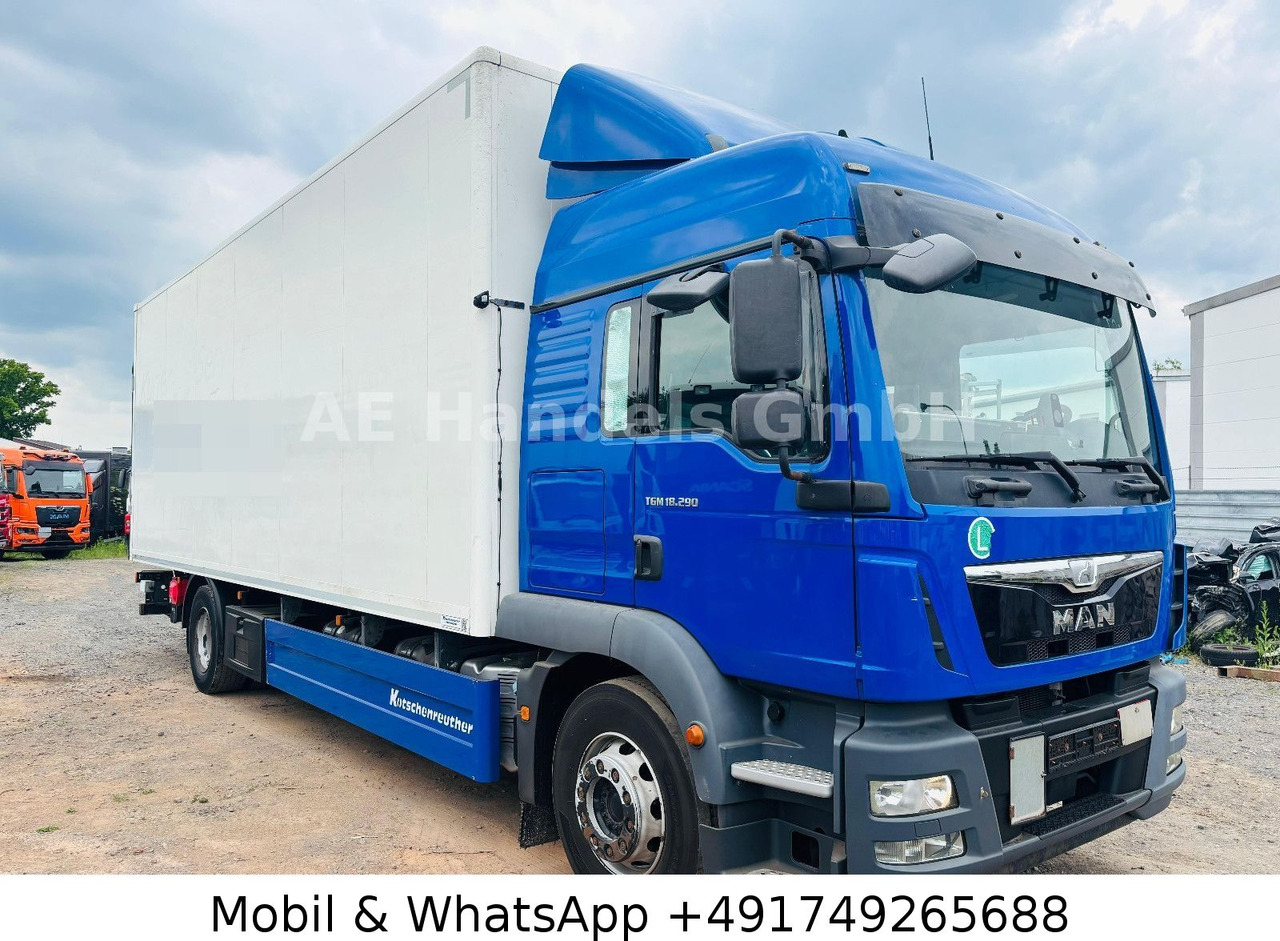 MAN TGM 18.290 LX LL *LBW/Standklima/Tempomat/Navi - Dobozos felépítményű teherautó: 1 kép. MAN TGM 18.290 LX LL *LBW/Standklima/Tempomat/Navi - Dobozos felépítményű teherautó: 1 kép.