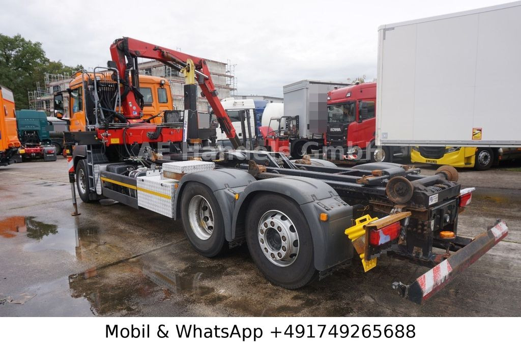 MAN TGS 26.400 BL *Hyva-20.60S/HMF-1444-22/Lenk+Lift - Darus autó: 5 kép. MAN TGS 26.400 BL *Hyva-20.60S/HMF-1444-22/Lenk+Lift - Darus autó: 5 kép.