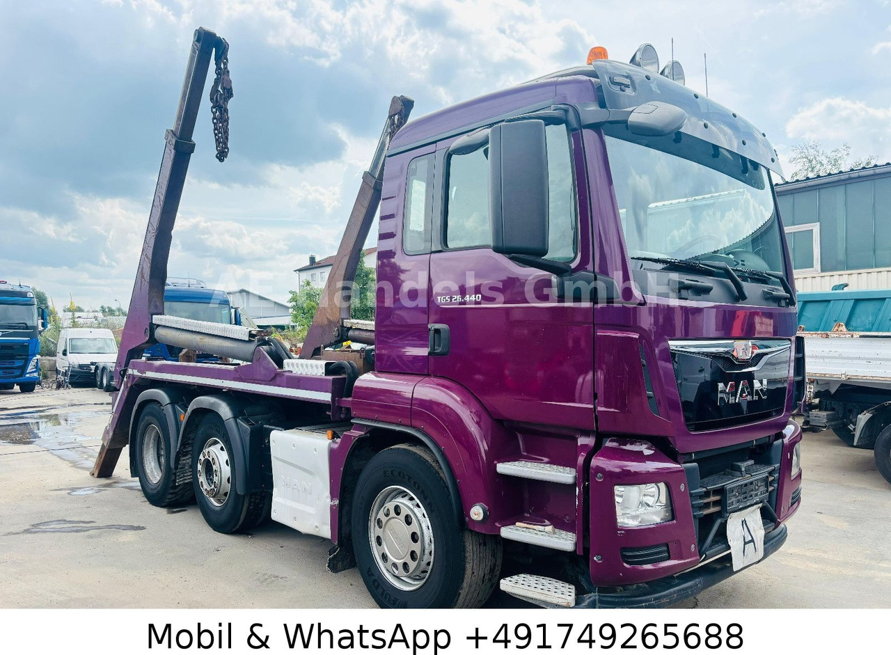 MAN TGS 26.440 BL 6x2 *Retarder/HYVA-NG2018TAXL - Billenőplatós teherautó, Darus autó: 1 kép. MAN TGS 26.440 BL 6x2 *Retarder/HYVA-NG2018TAXL - Billenőplatós teherautó, Darus autó: 1 kép.