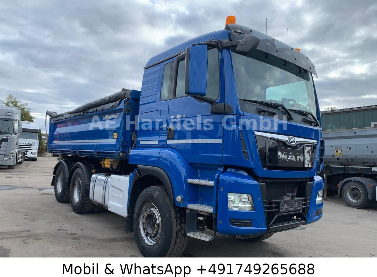 MAN TGS 28.500 BL Meiller*10m³/Retarder/Bordmatik/AP - Billenőplatós teherautó: 2 kép. MAN TGS 28.500 BL Meiller*10m³/Retarder/Bordmatik/AP - Billenőplatós teherautó: 2 kép.