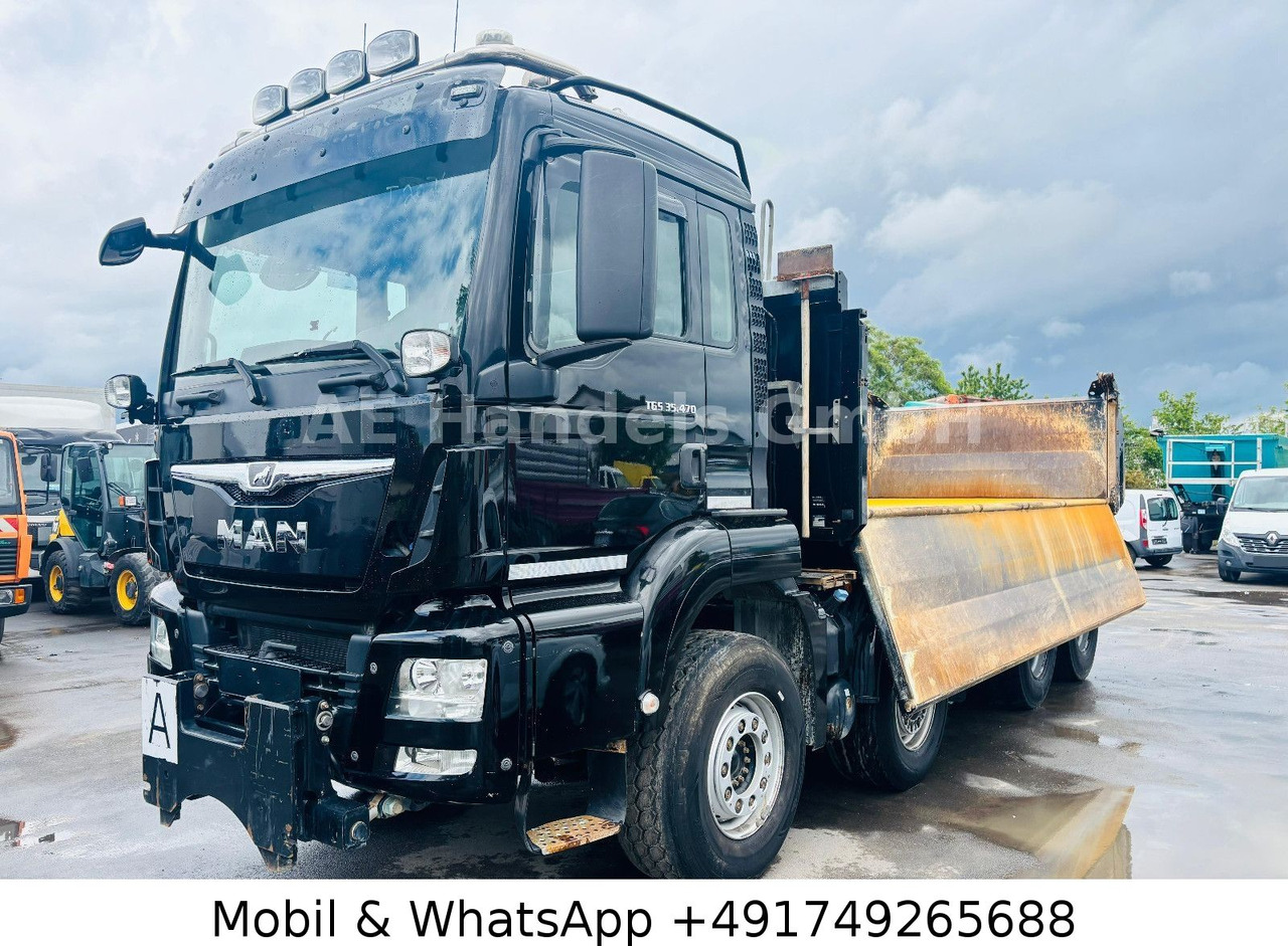 MAN TGS 35.470M BL 8x4 *Retarder/Winter/Bordmatik - Billenőplatós teherautó: 2 kép. MAN TGS 35.470M BL 8x4 *Retarder/Winter/Bordmatik - Billenőplatós teherautó: 2 kép.