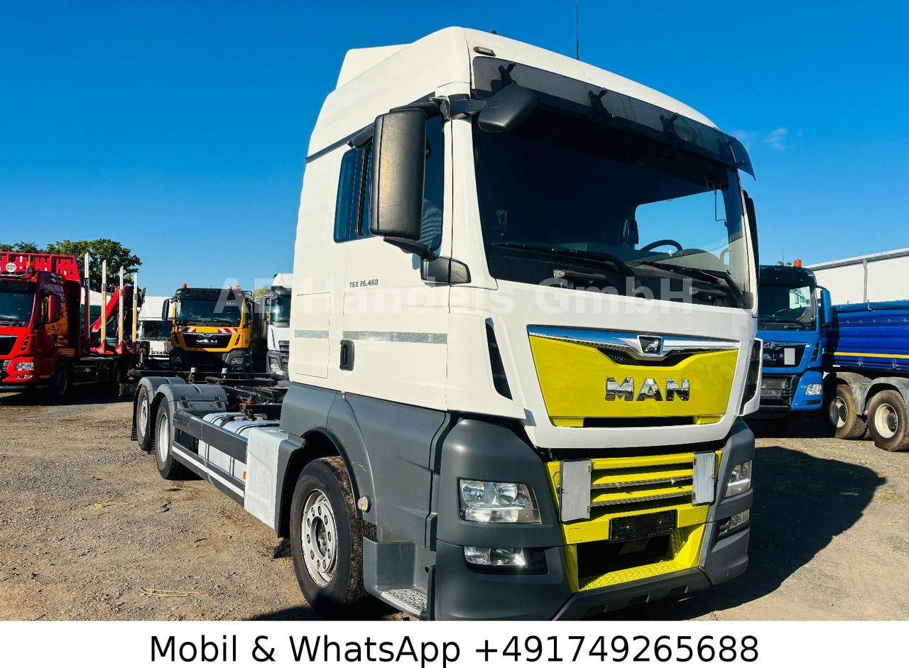 MAN TGX 26.460 BDF XLX LL 6x2 *Retarder/ACC/Lift/AHK - Cserefelépítményes teherautó: 1 kép. MAN TGX 26.460 BDF XLX LL 6x2 *Retarder/ACC/Lift/AHK - Cserefelépítményes teherautó: 1 kép.