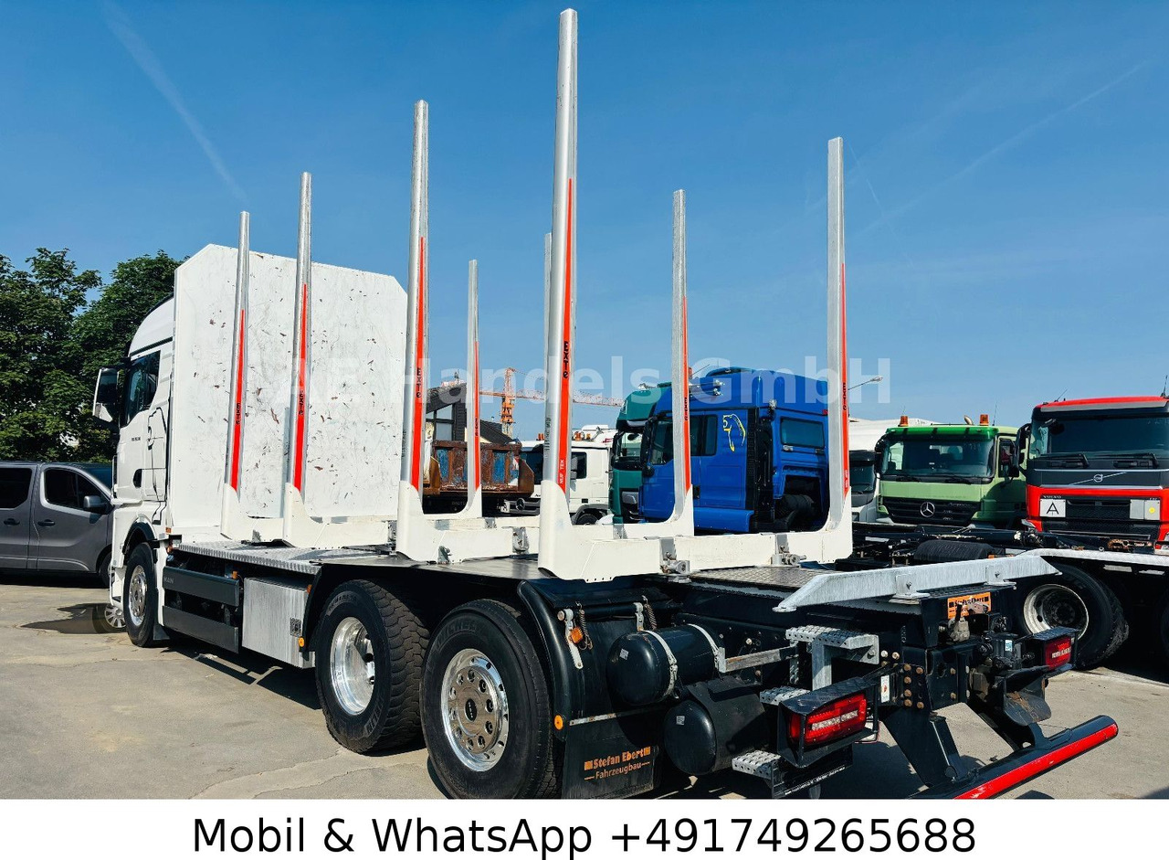 MAN TGX 26.510 GM LL 6x2 *Retarder/3.Lenk/Standklima - Rönkszállító teherautó: 5 kép. MAN TGX 26.510 GM LL 6x2 *Retarder/3.Lenk/Standklima - Rönkszállító teherautó: 5 kép.