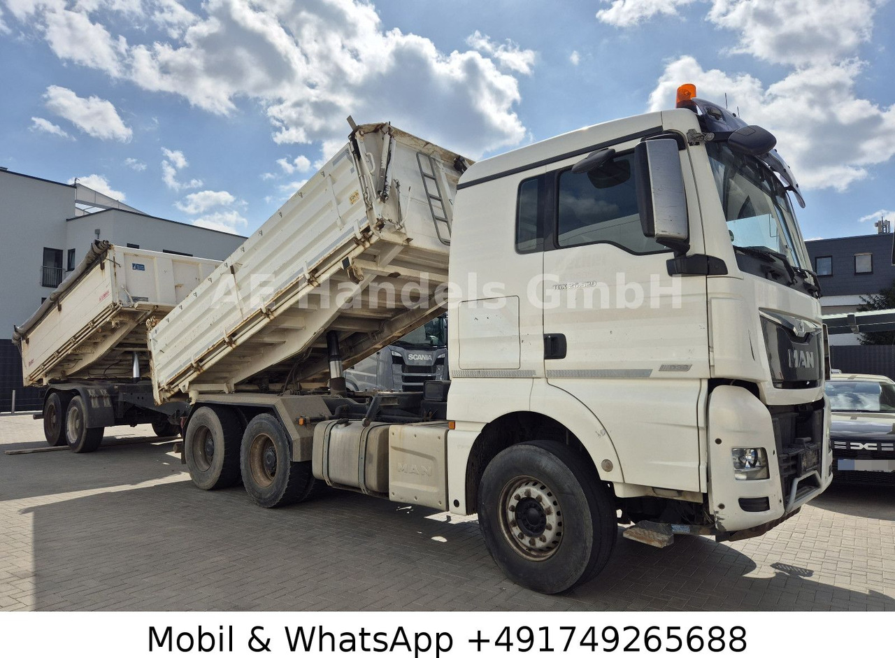 MAN TGX 26.520 L BL 6x4 *Bordmatik/MEILLER-10m³/AP - Billenőplatós teherautó: 2 kép. MAN TGX 26.520 L BL 6x4 *Bordmatik/MEILLER-10m³/AP - Billenőplatós teherautó: 2 kép.