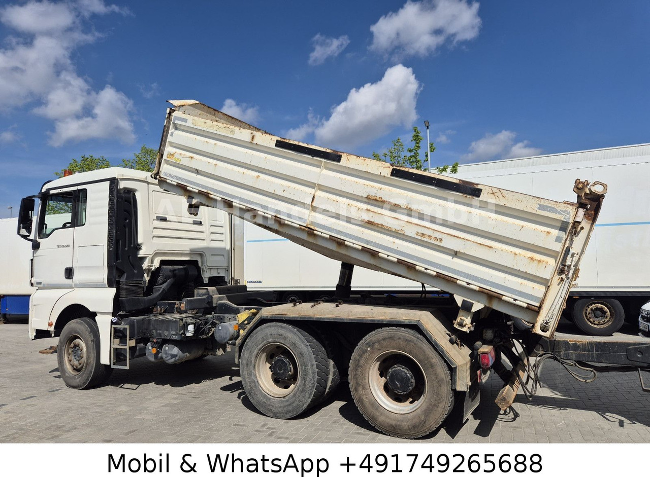 MAN TGX 26.520 L BL 6x4 *Bordmatik/MEILLER-10m³/AP - Billenőplatós teherautó: 5 kép. MAN TGX 26.520 L BL 6x4 *Bordmatik/MEILLER-10m³/AP - Billenőplatós teherautó: 5 kép.