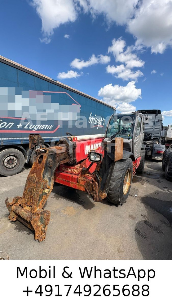Manitou MT 1440 Comfort *1800Std./4To./14m/Gabel - Teleszkópos rakodó: 1 kép. Manitou MT 1440 Comfort *1800Std./4To./14m/Gabel - Teleszkópos rakodó: 1 kép.