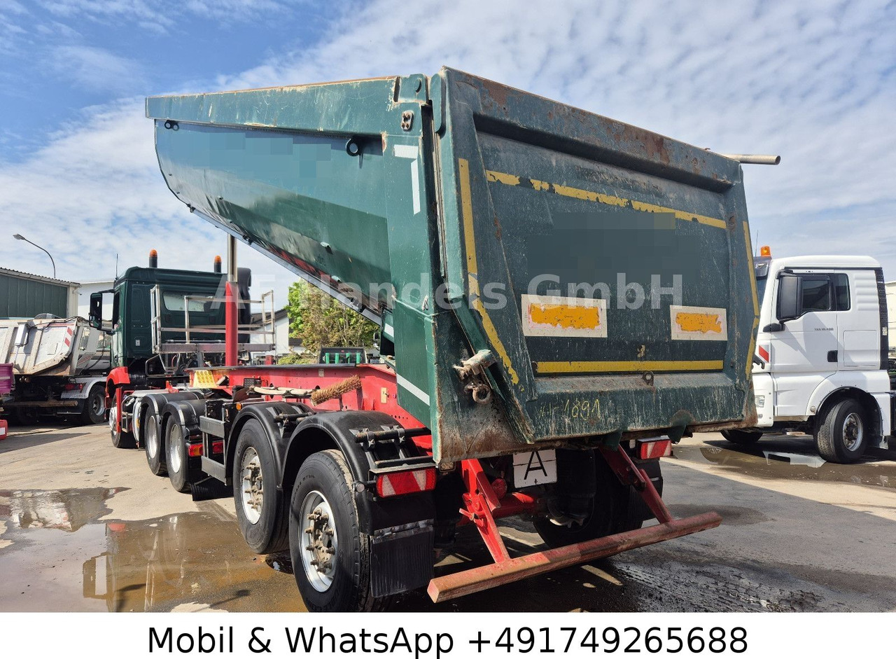 Meiller KISA 2 Stahl *24m³/1.Lift/Rollplane/Podest - Félpótkocsi billenőplatós: 5 kép. Meiller KISA 2 Stahl *24m³/1.Lift/Rollplane/Podest - Félpótkocsi billenőplatós: 5 kép.