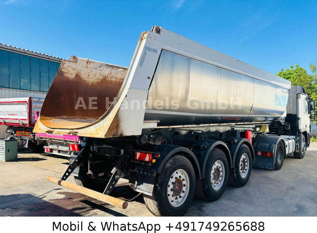 Meiller KISA 3 Iso Stahl *24m³ / 1.Liftachse / Alcoa - Félpótkocsi billenőplatós: 3 kép. Meiller KISA 3 Iso Stahl *24m³ / 1.Liftachse / Alcoa - Félpótkocsi billenőplatós: 3 kép.