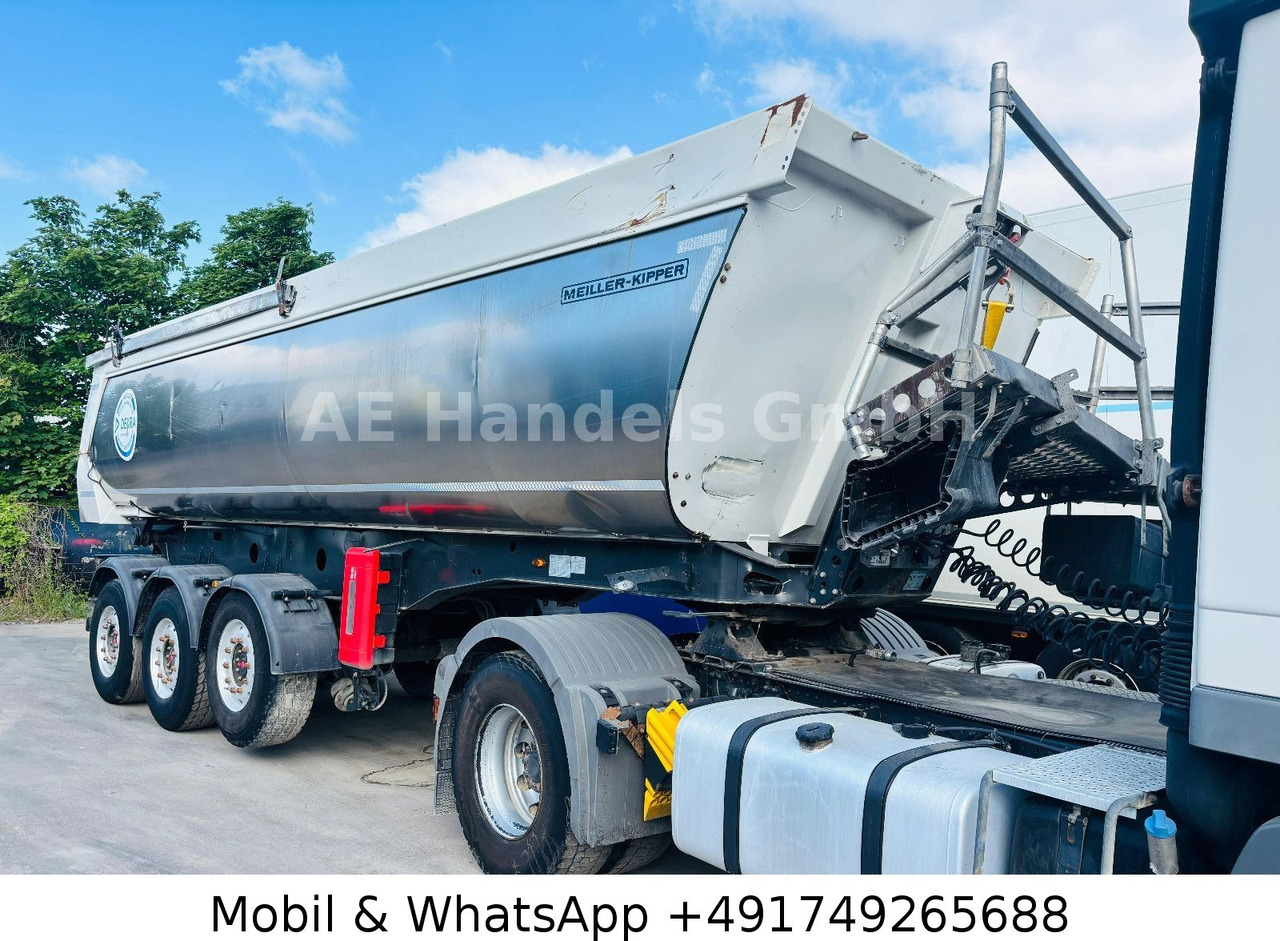 Meiller KISA 3 Iso Stahl *24m³ / 1.Liftachse / Alcoa - Félpótkocsi billenőplatós: 1 kép. Meiller KISA 3 Iso Stahl *24m³ / 1.Liftachse / Alcoa - Félpótkocsi billenőplatós: 1 kép.