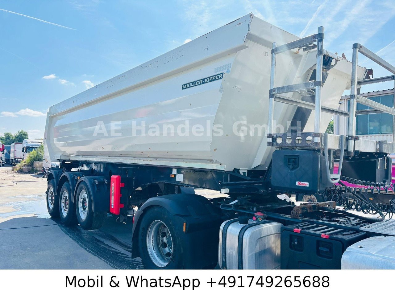 Meiller KISA 3 Stahl *24m³/1.Lift/Alcoa/Podest/Smartbord - Félpótkocsi billenőplatós: 2 kép. Meiller KISA 3 Stahl *24m³/1.Lift/Alcoa/Podest/Smartbord - Félpótkocsi billenőplatós: 2 kép.