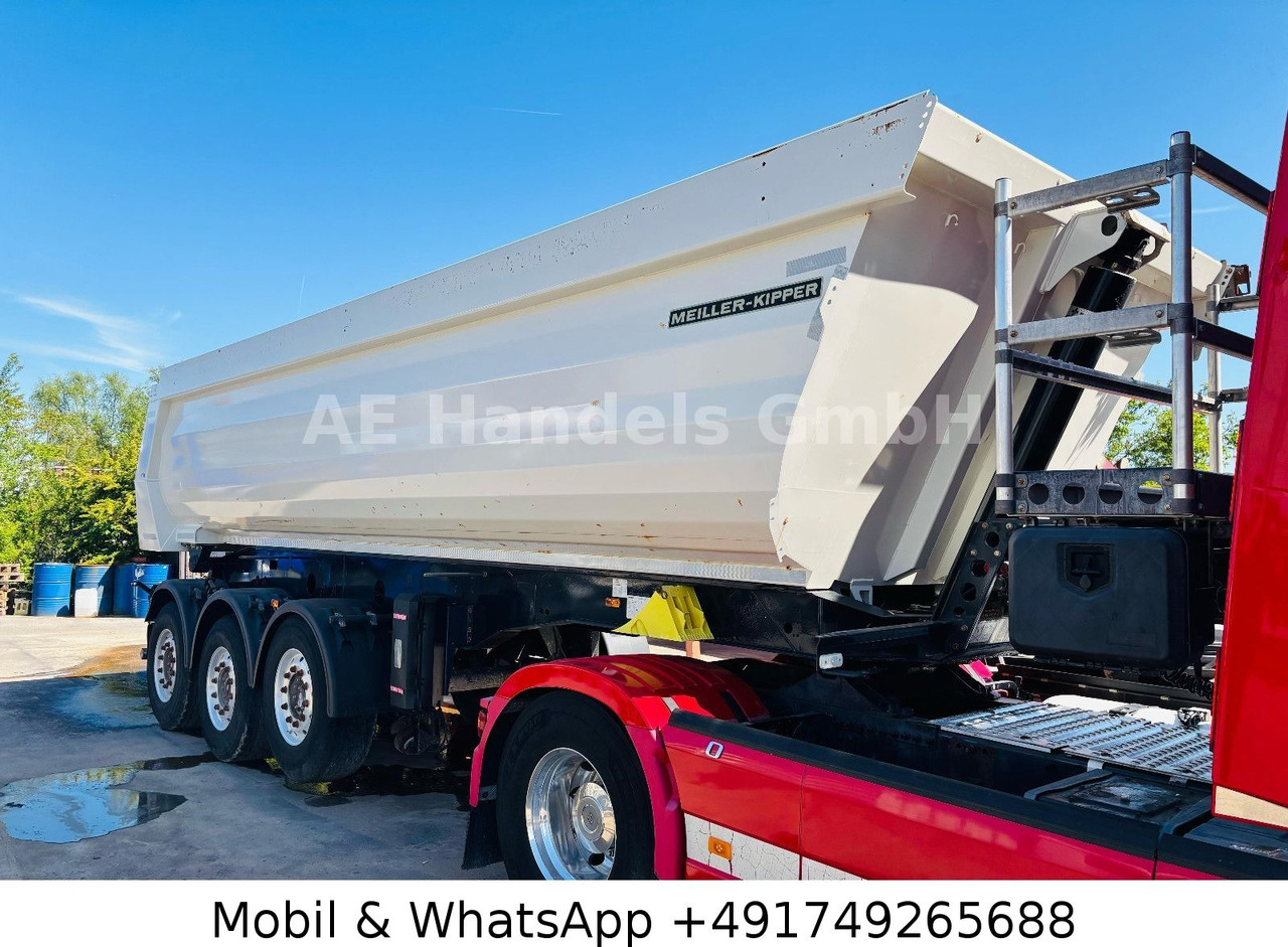 Meiller KISA 3 Stahl *24m³/1.Lift/Alcoa/Podest/Smartbord - Félpótkocsi billenőplatós: 1 kép. Meiller KISA 3 Stahl *24m³/1.Lift/Alcoa/Podest/Smartbord - Félpótkocsi billenőplatós: 1 kép.