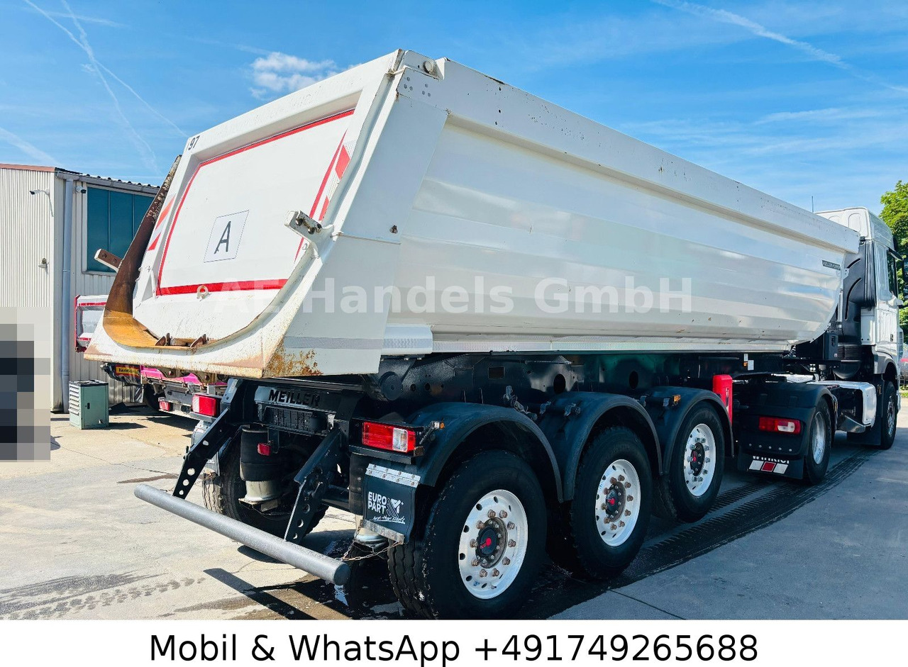 Meiller KISA 3 Stahl *24m³/1.Lift/Alcoa/Podest/Smartbord - Félpótkocsi billenőplatós: 4 kép. Meiller KISA 3 Stahl *24m³/1.Lift/Alcoa/Podest/Smartbord - Félpótkocsi billenőplatós: 4 kép.