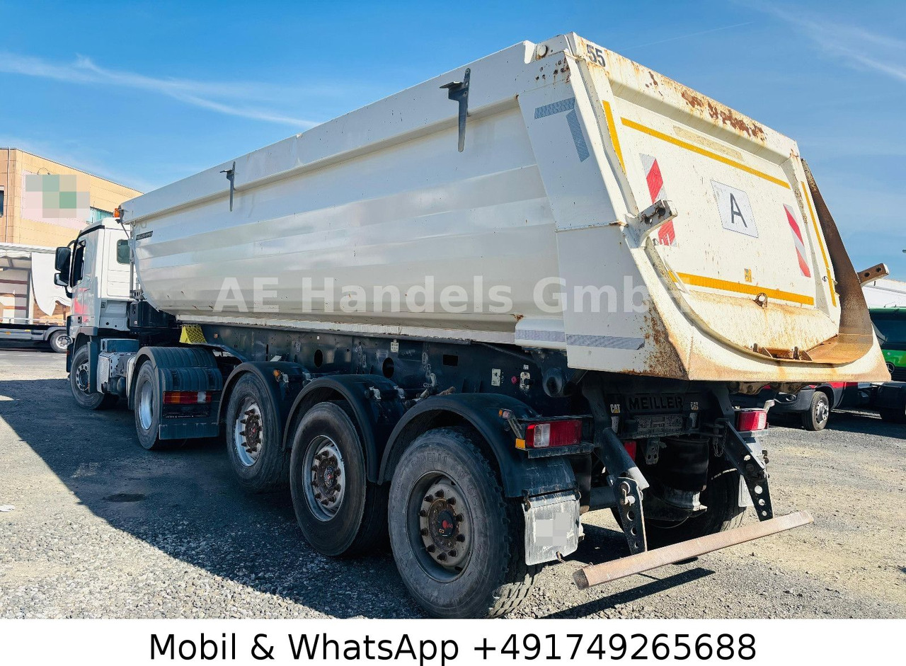 Meiller KISA 3 Stahl *24m³/1.Liftachse/Podest/Smartbord - Félpótkocsi billenőplatós: 5 kép. Meiller KISA 3 Stahl *24m³/1.Liftachse/Podest/Smartbord - Félpótkocsi billenőplatós: 5 kép.
