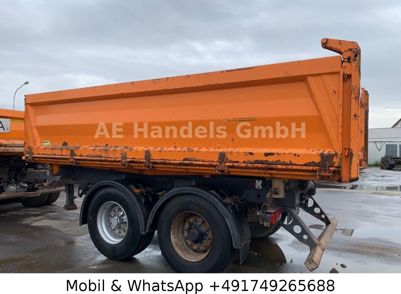 Meiller MZDA 18/21 DreiSeitenKipper Tandem *11m³/Wabco - Pótkocsi billenőplatós: 4 kép. Meiller MZDA 18/21 DreiSeitenKipper Tandem *11m³/Wabco - Pótkocsi billenőplatós: 4 kép.