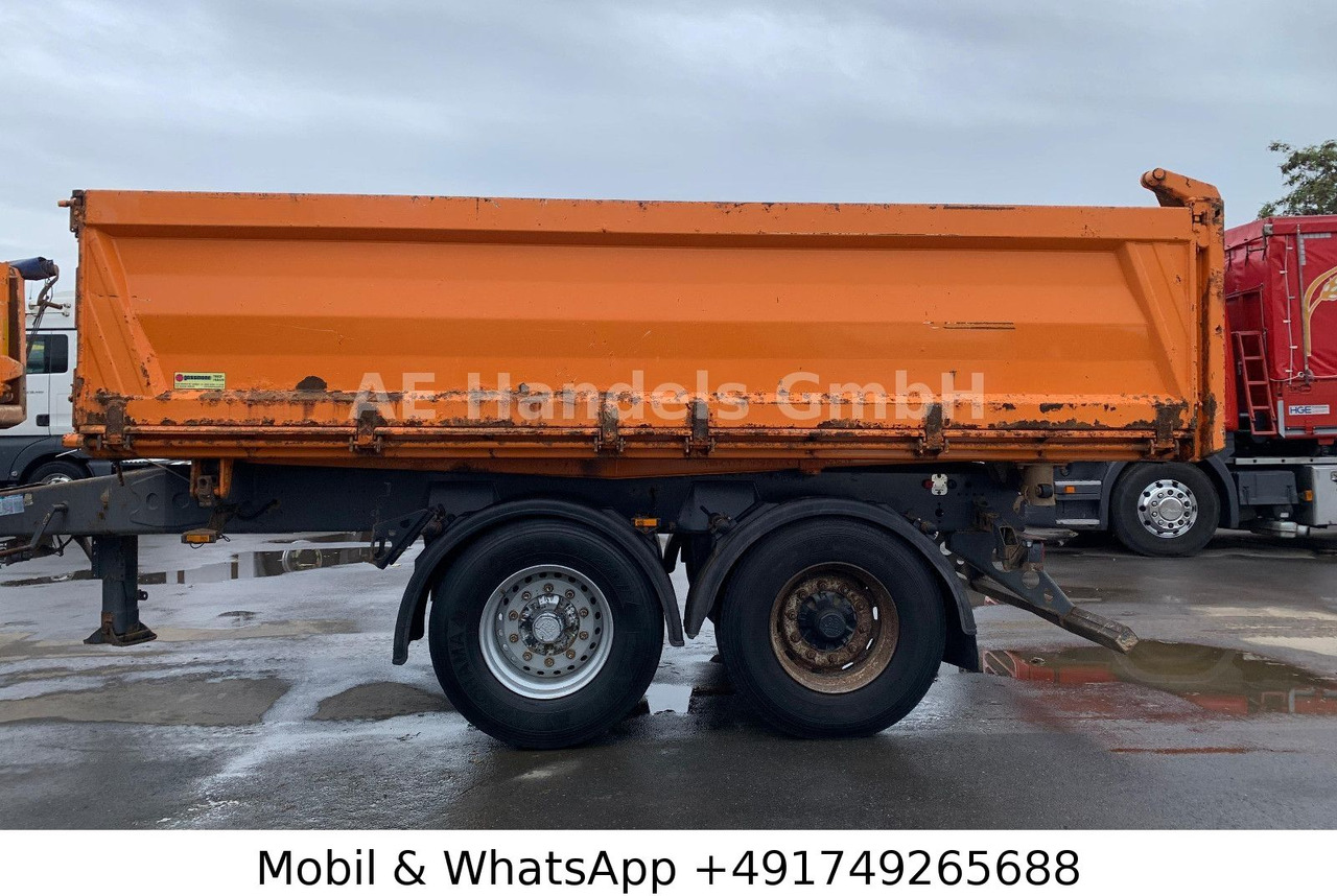 Meiller MZDA 18/21 DreiSeitenKipper Tandem *11m³/Wabco - Pótkocsi billenőplatós: 3 kép. Meiller MZDA 18/21 DreiSeitenKipper Tandem *11m³/Wabco - Pótkocsi billenőplatós: 3 kép.