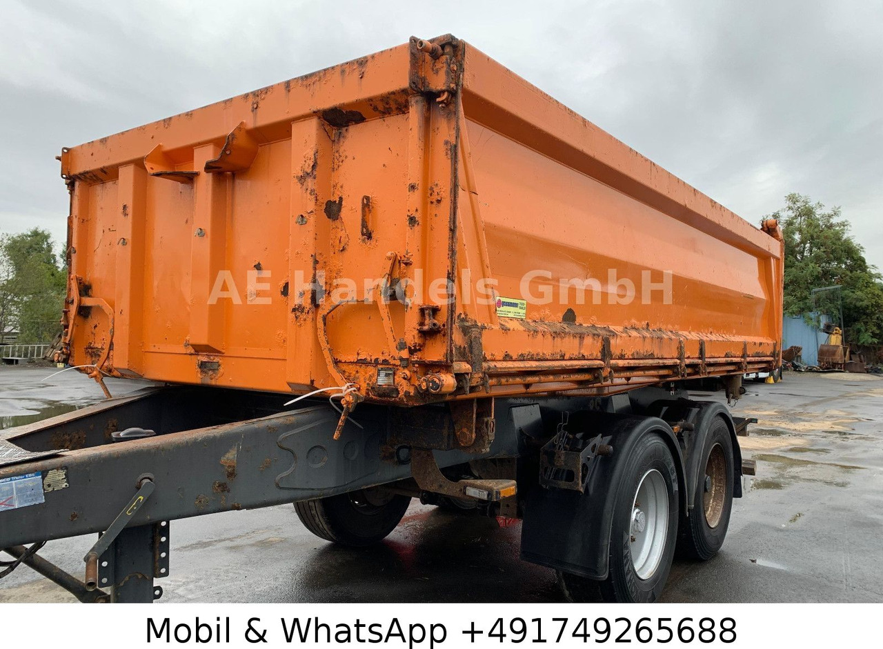Meiller MZDA 18/21 DreiSeitenKipper Tandem *11m³/Wabco - Pótkocsi billenőplatós: 1 kép. Meiller MZDA 18/21 DreiSeitenKipper Tandem *11m³/Wabco - Pótkocsi billenőplatós: 1 kép.