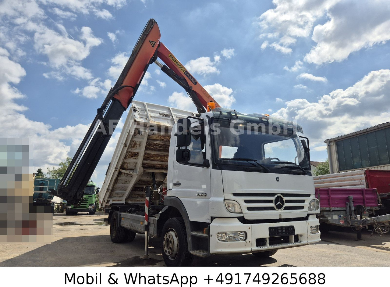 Mercedes-Benz Atego II 1223 S Meiler *Palfinger PK-10501/Klima - Billenőplatós teherautó: 1 kép. Mercedes-Benz Atego II 1223 S Meiler *Palfinger PK-10501/Klima - Billenőplatós teherautó: 1 kép.