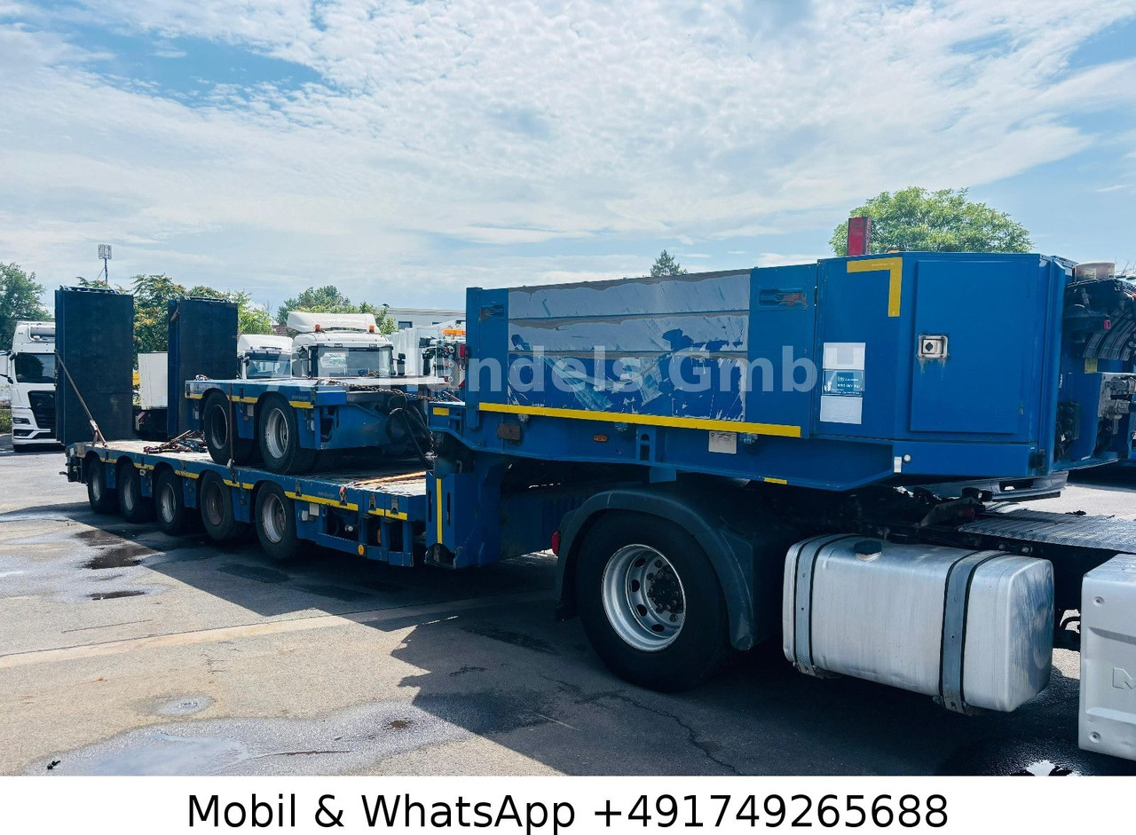 Meusburger MTS-5 *Dolly/Hydr.Rampen/Bagger-Stiel-Mulde - Félpótkocsi mélybölcsős: 2 kép. Meusburger MTS-5 *Dolly/Hydr.Rampen/Bagger-Stiel-Mulde - Félpótkocsi mélybölcsős: 2 kép.