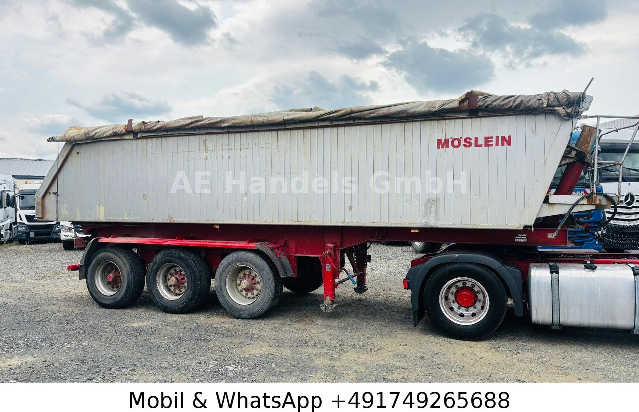 Möslein SKAM 3 *22m³/Aluminium Kasten/Lift/BWP/Trommel - Félpótkocsi billenőplatós: 2 kép. Möslein SKAM 3 *22m³/Aluminium Kasten/Lift/BWP/Trommel - Félpótkocsi billenőplatós: 2 kép.