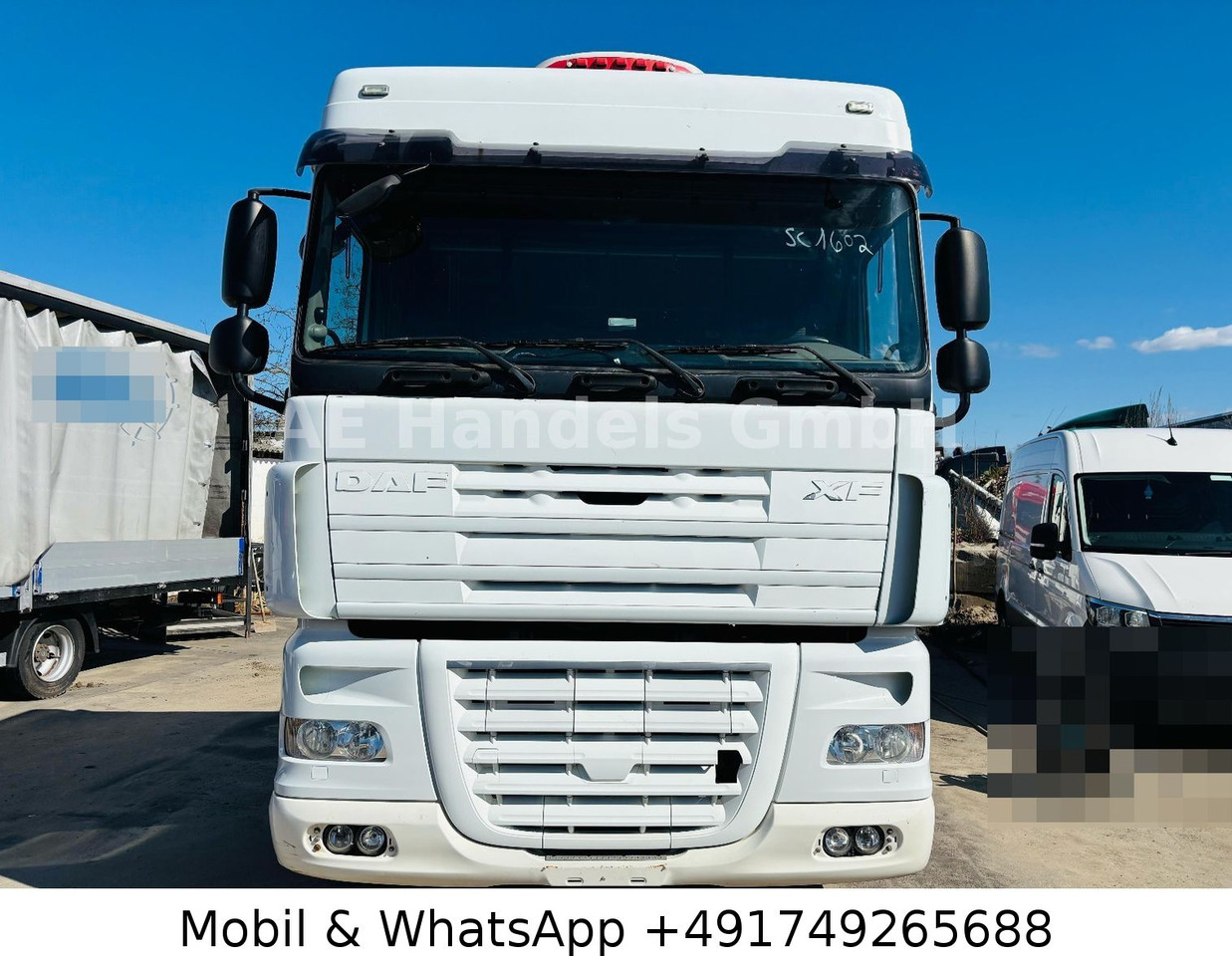 Új Nyergesvontató DAF XF 105.460 SC BL Low *Retarder / Standklima: 7 kép.