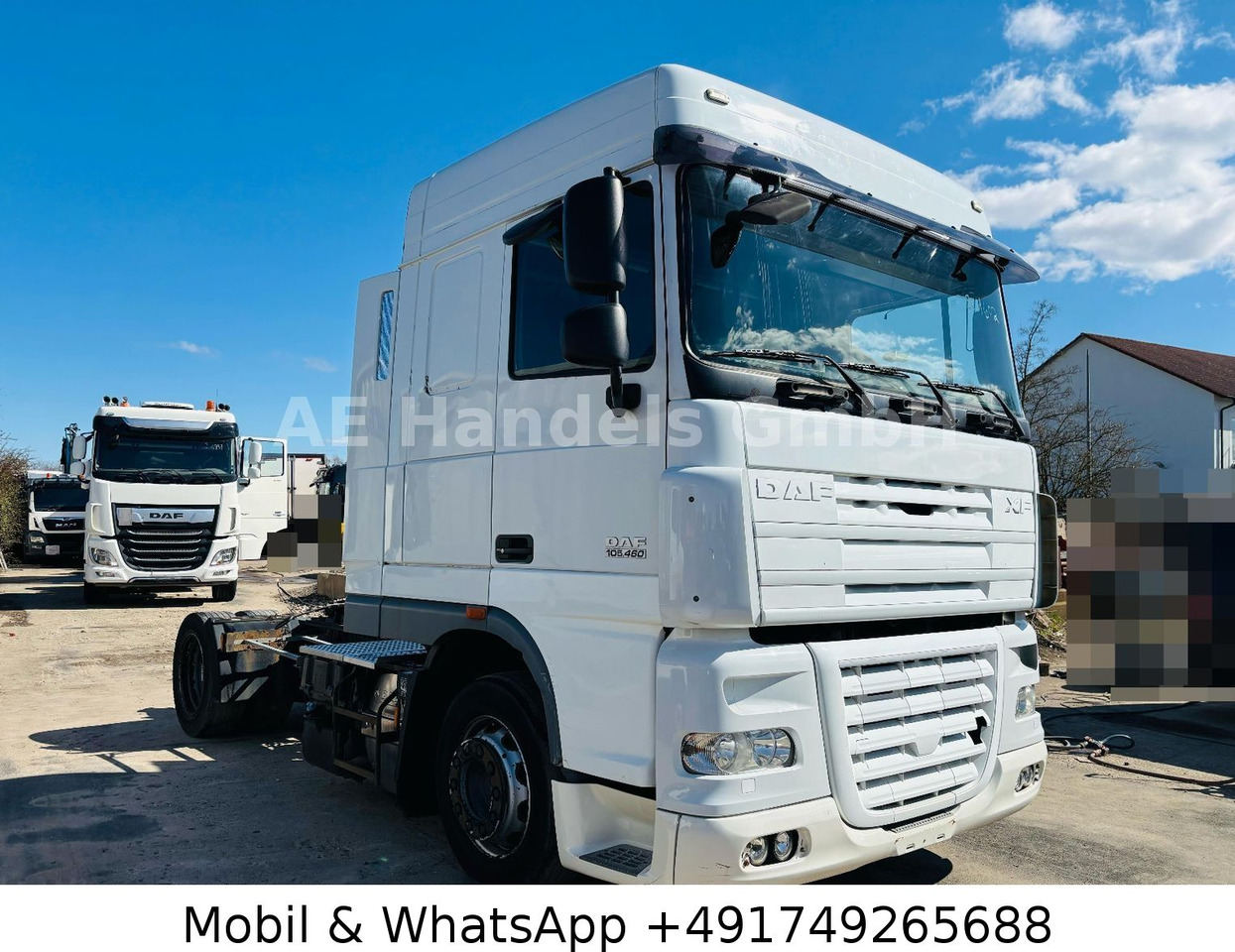 Új Nyergesvontató DAF XF 105.460 SC BL Low *Retarder / Standklima: 6 kép.