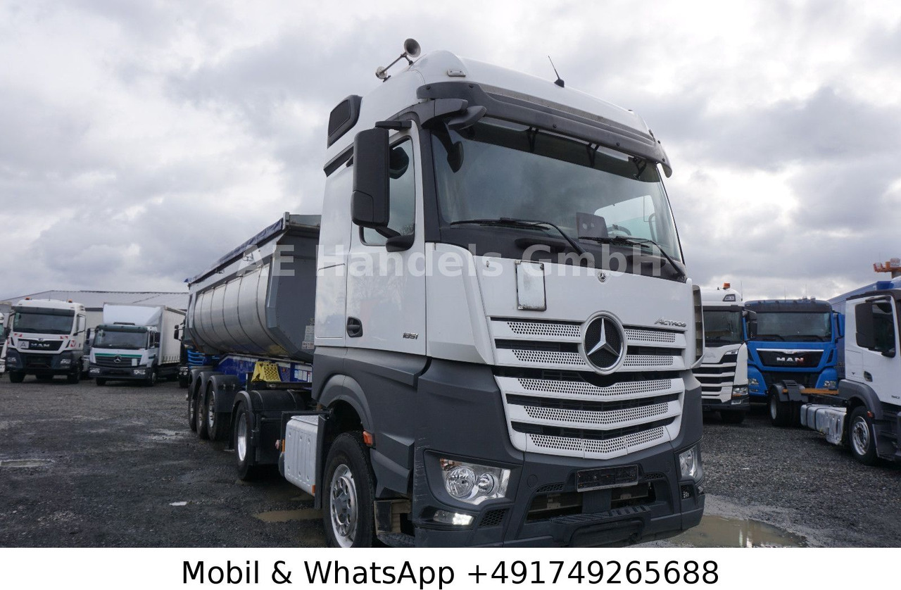 Mercedes-Benz Actros IV 1851 BL 4x4 HAD*Retarder/Hydr./ACC/LDW - Nyergesvontató: 1 kép. Mercedes-Benz Actros IV 1851 BL 4x4 HAD*Retarder/Hydr./ACC/LDW - Nyergesvontató: 1 kép.