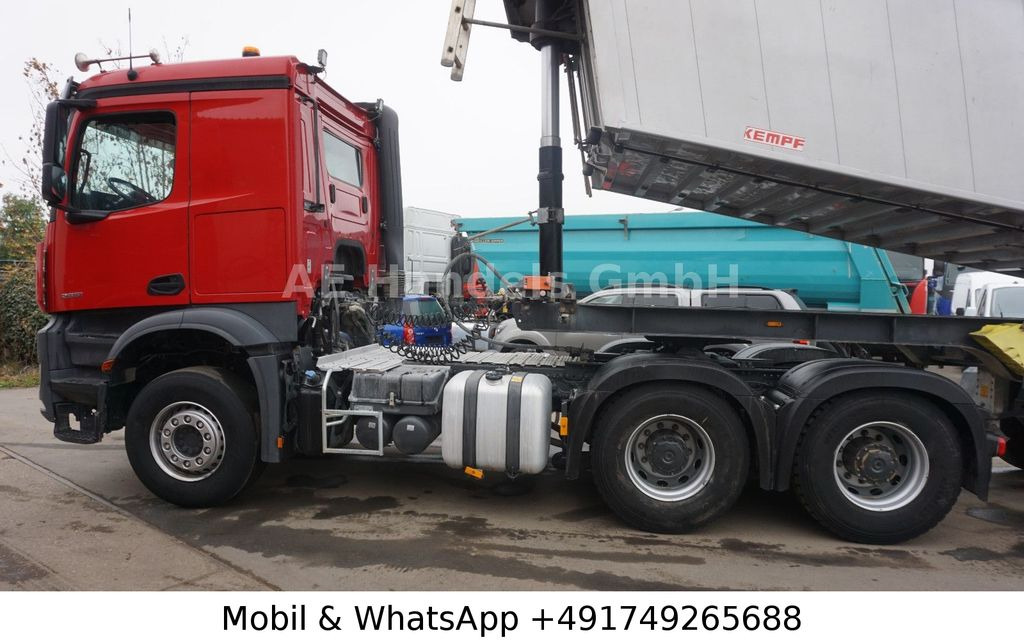 Mercedes-Benz Arocs V 2651 BL 6x4 L *Retarder/Hydraulik/ACC - Nyergesvontató: 5 kép. Mercedes-Benz Arocs V 2651 BL 6x4 L *Retarder/Hydraulik/ACC - Nyergesvontató: 5 kép.