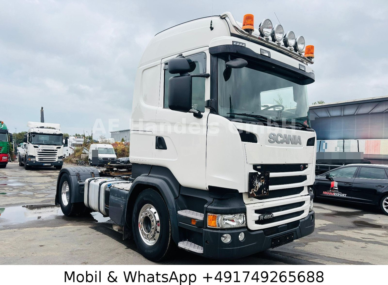 Scania R450 HighLine 4x2 LL *Retarder/ACC/2.Kreis.Hydr. - Nyergesvontató: 1 kép. Scania R450 HighLine 4x2 LL *Retarder/ACC/2.Kreis.Hydr. - Nyergesvontató: 1 kép.