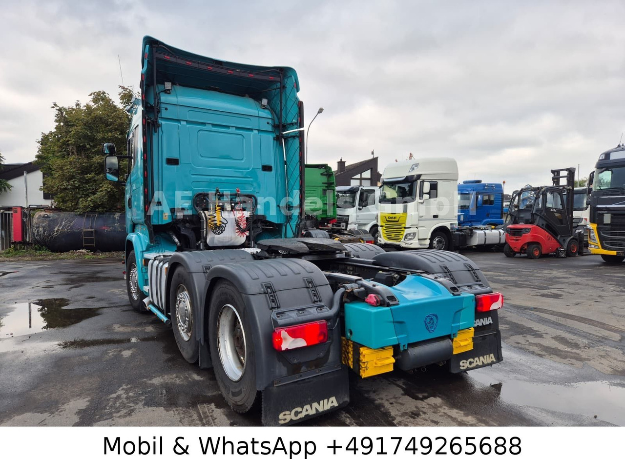 Scania R520 V8 TopLine BL 6x2 *Retarder/ACC/Lenk+Lift - Nyergesvontató: 5 kép. Scania R520 V8 TopLine BL 6x2 *Retarder/ACC/Lenk+Lift - Nyergesvontató: 5 kép.