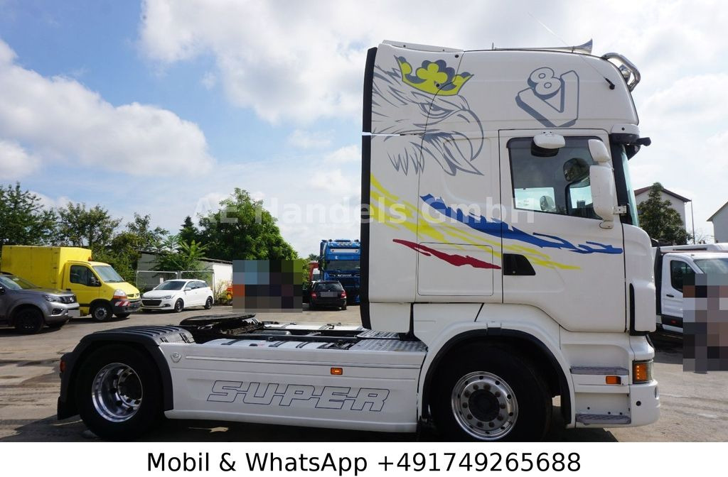 Scania R560 V8 Topline BL *Retarder/ACC/LDW/Standklima - Nyergesvontató: 2 kép. Scania R560 V8 Topline BL *Retarder/ACC/LDW/Standklima - Nyergesvontató: 2 kép.