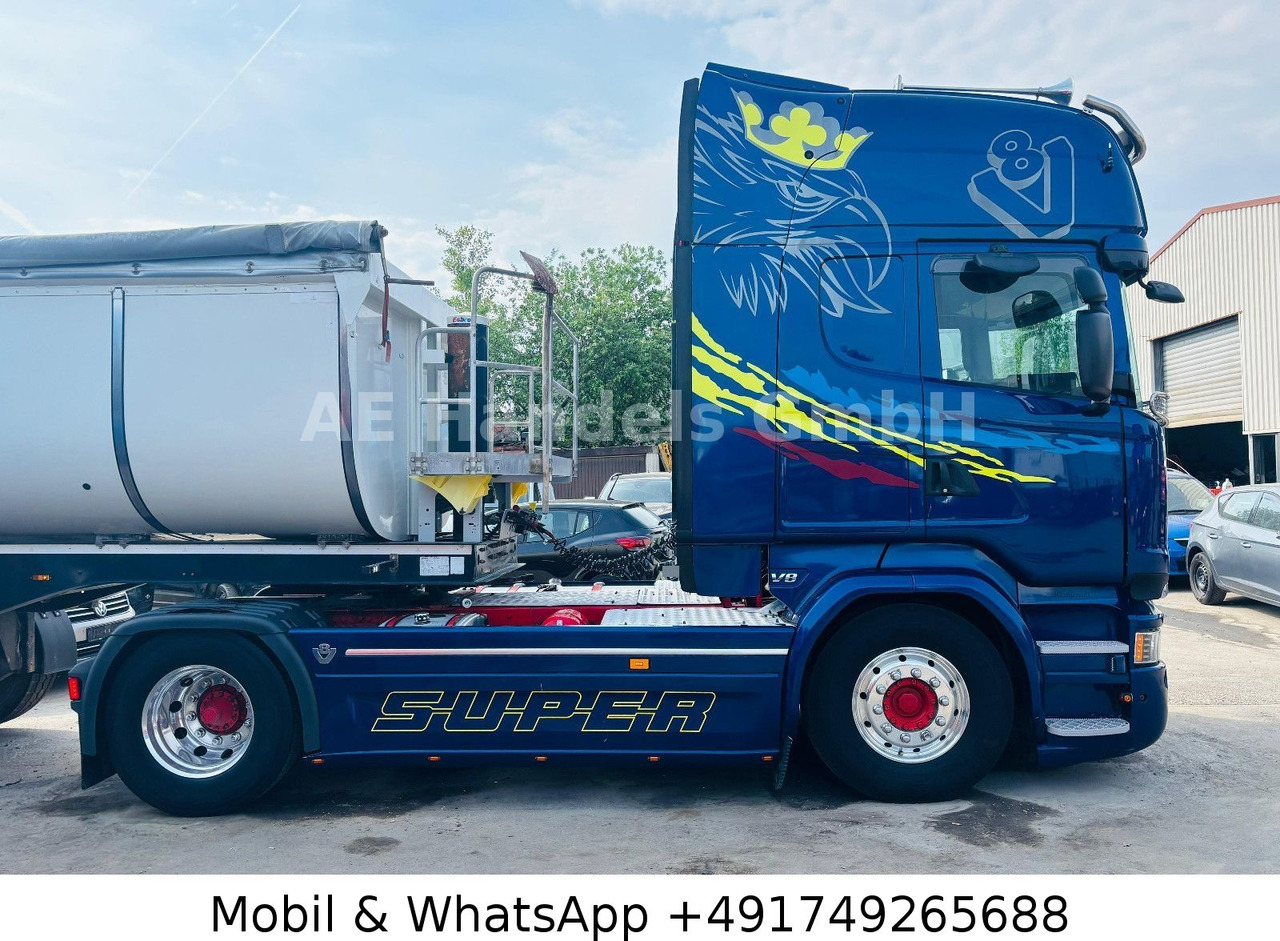 Scania R580 V8 TopLine LL *Retarder/Standklima/Hydr. - Nyergesvontató: 2 kép. Scania R580 V8 TopLine LL *Retarder/Standklima/Hydr. - Nyergesvontató: 2 kép.