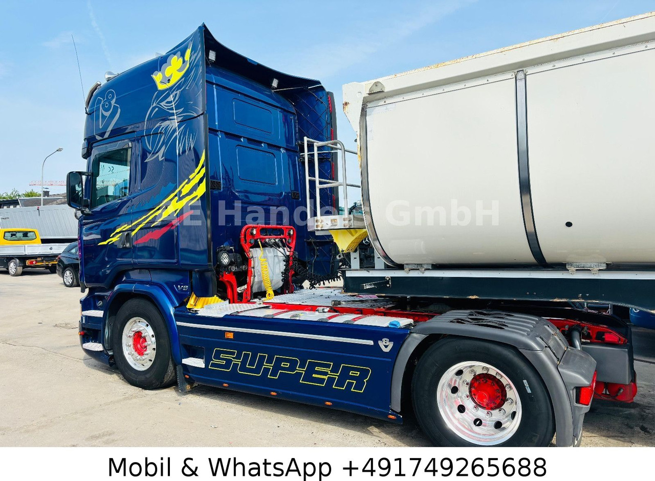 Scania R580 V8 TopLine LL *Retarder/Standklima/Hydr. - Nyergesvontató: 4 kép. Scania R580 V8 TopLine LL *Retarder/Standklima/Hydr. - Nyergesvontató: 4 kép.