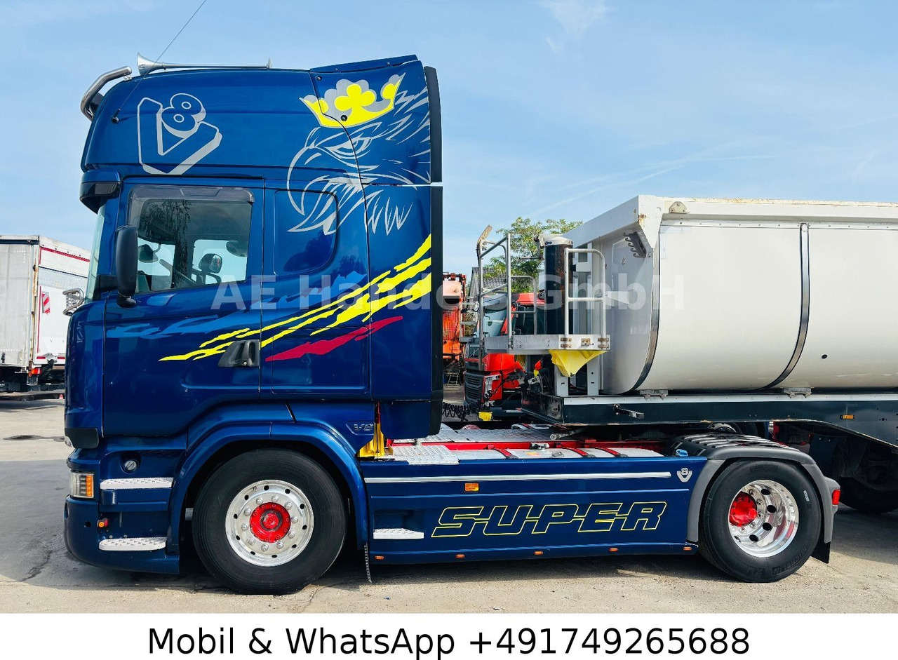 Scania R580 V8 TopLine LL *Retarder/Standklima/Hydr. - Nyergesvontató: 5 kép. Scania R580 V8 TopLine LL *Retarder/Standklima/Hydr. - Nyergesvontató: 5 kép.