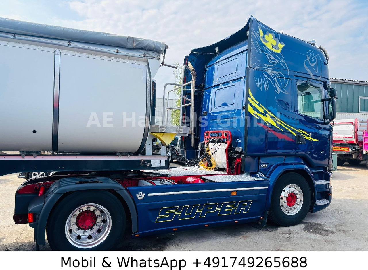 Scania R580 V8 TopLine LL *Retarder/Standklima/Hydr. - Nyergesvontató: 3 kép. Scania R580 V8 TopLine LL *Retarder/Standklima/Hydr. - Nyergesvontató: 3 kép.